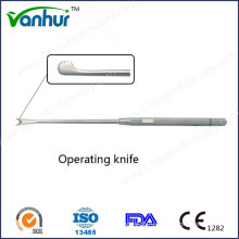 Хирургические инструменты Артроскопия Операционный розовый нож
